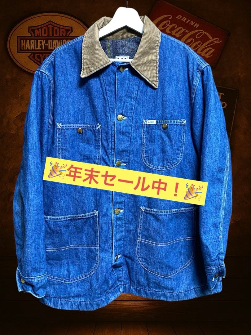 【年末セール中！】70s Lee デニムカバーオール USA製