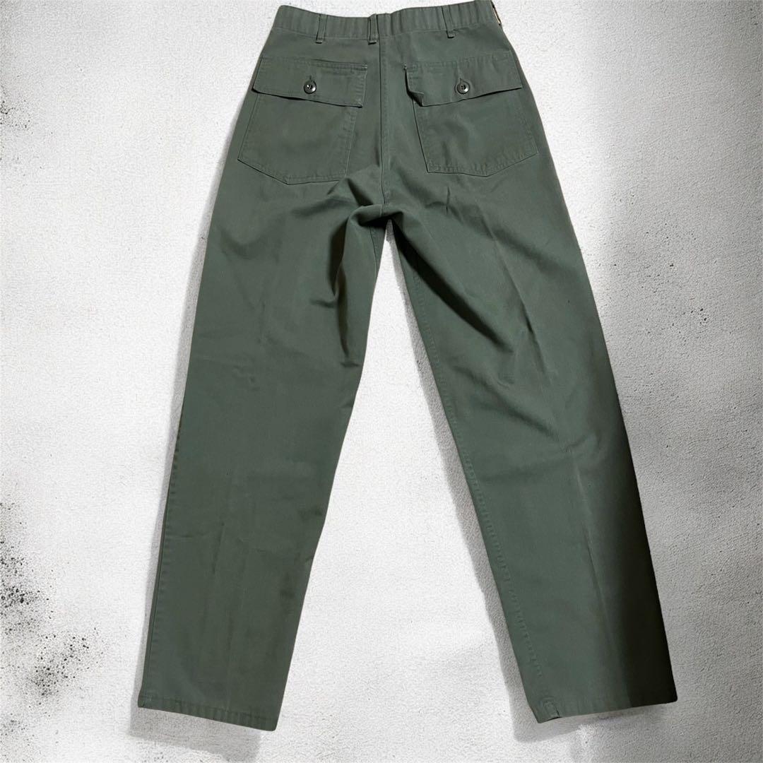80sUSA製 USARMY ファティーグパンツ OG-507ベイカーパンツ