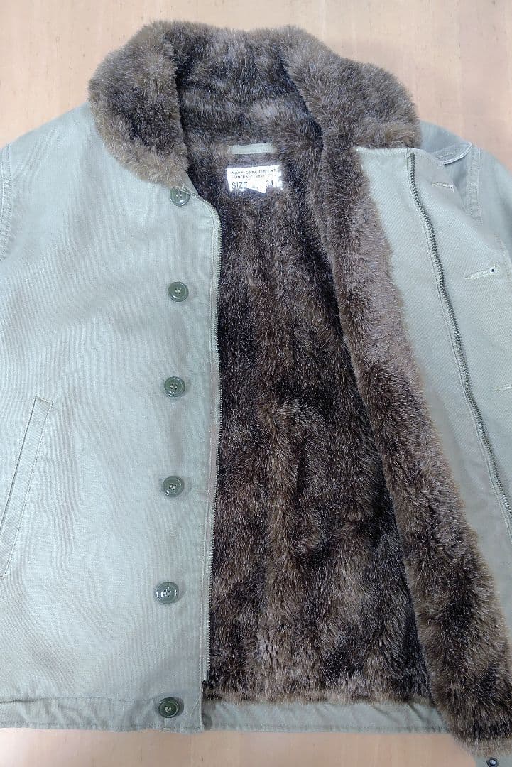NAVY DEPARTMENT N-1 デッキジャケット 34