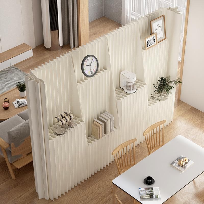 パーテーション間仕切り高さ2ｍ長さ3ｍ-4ｍ組立不要ついたて目隠し区切り屏風