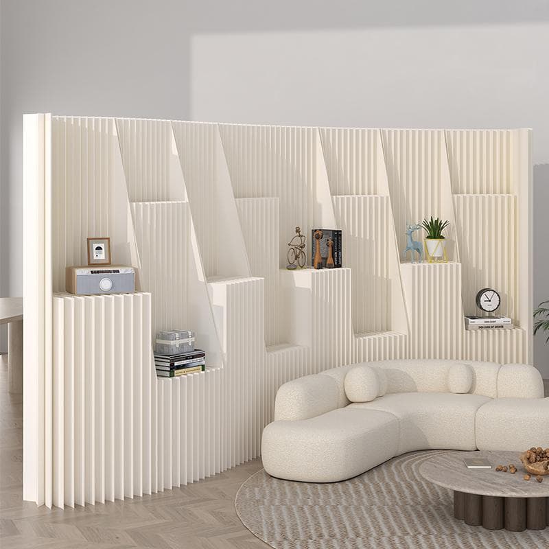 パーテーション間仕切り高さ2ｍ長さ3ｍ-4ｍ組立不要ついたて目隠し区切り屏風