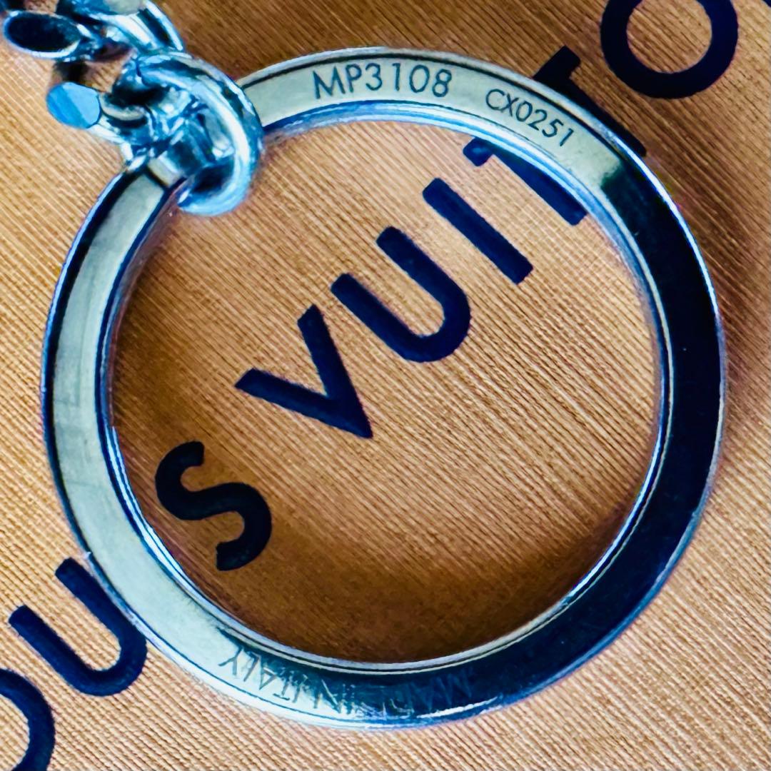 LOUIS VUITTON 希少カラビナウォレットチェーン&LVリング付き 美品
