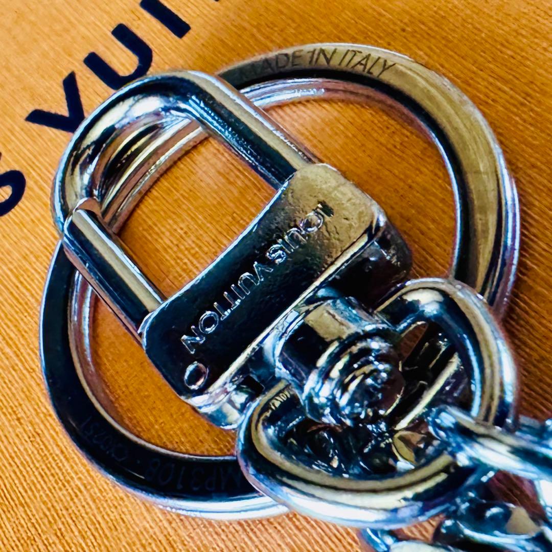 LOUIS VUITTON 希少カラビナウォレットチェーン&LVリング付き 美品