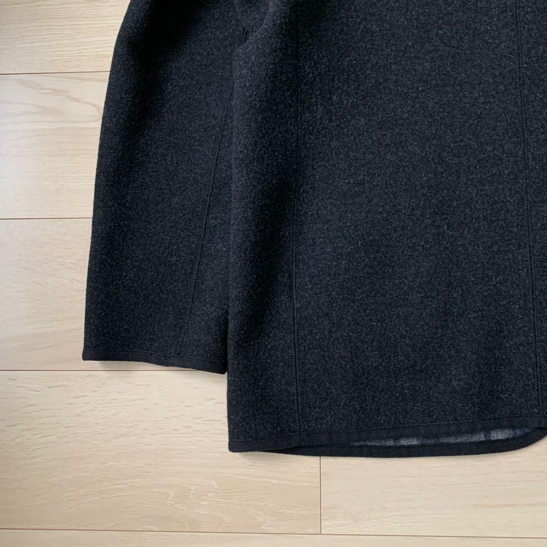 極美品　PAPAS+ アンゴラ　カシミヤ　ウールジャケット　ハーフコート　Ｌ