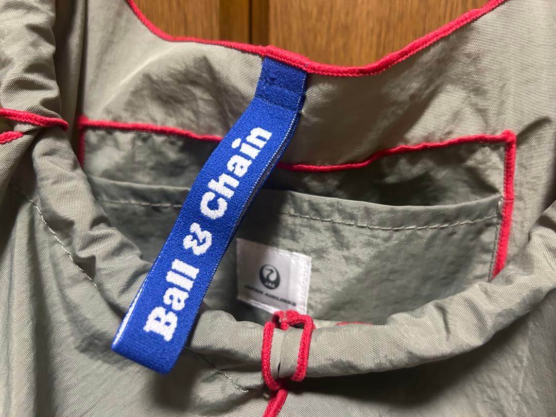 【中古品】【数回使用】Ball & Chain JALオリジナルバッグ　完売品！