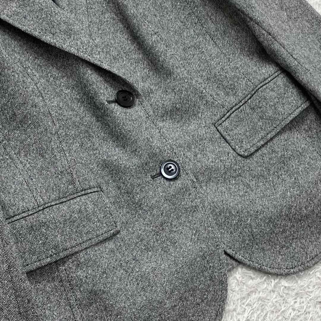 極美品✨23区 セットアップ スカート 大きいサイズ 44 3L シルク グレー