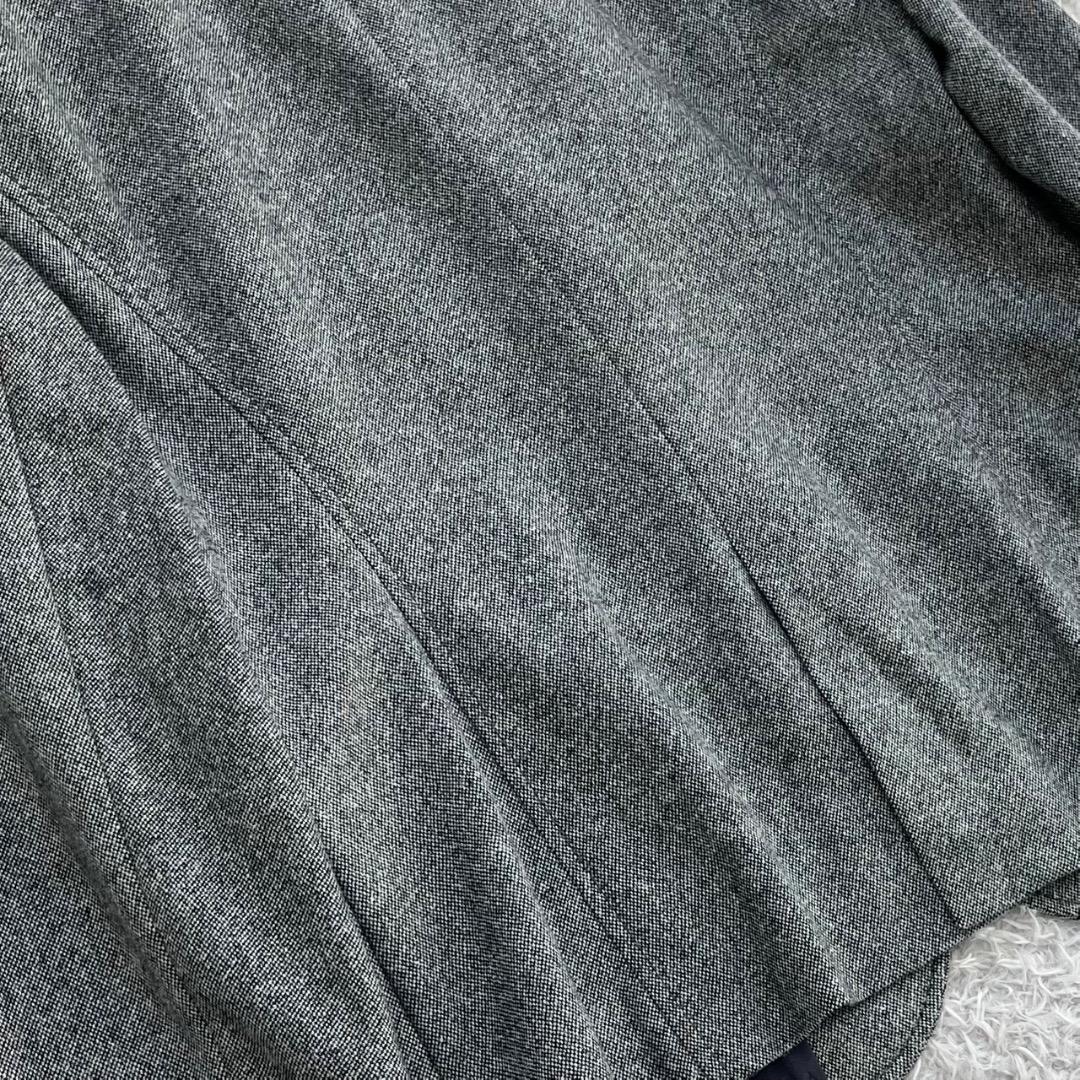 極美品✨23区 セットアップ スカート 大きいサイズ 44 3L シルク グレー