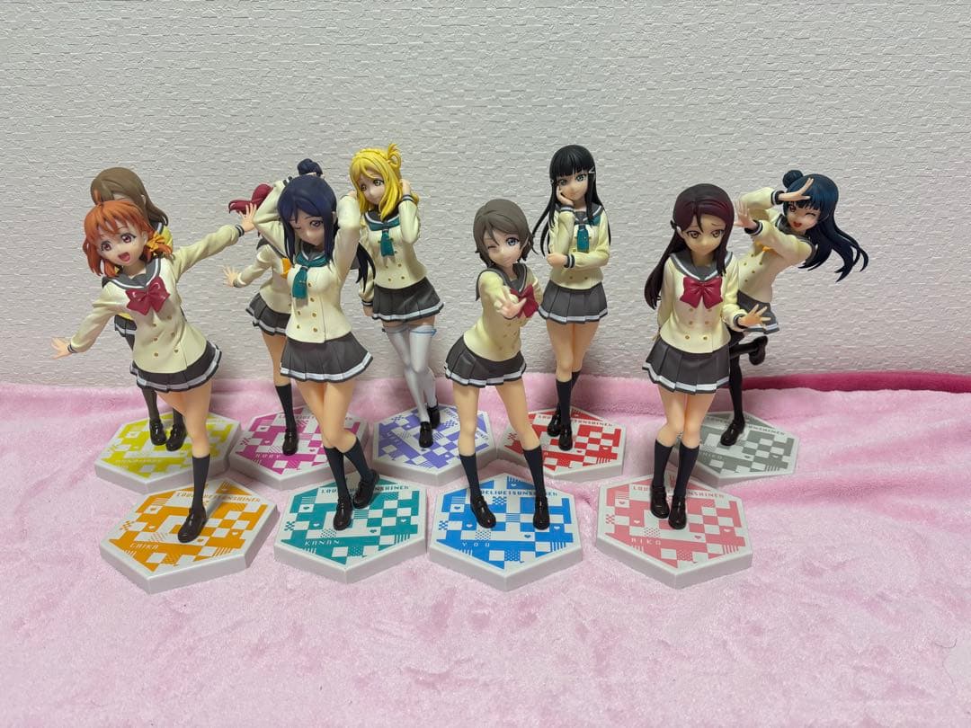 ラブライブ！サンシャイン！！　プライズフィギュア66体セット　J02