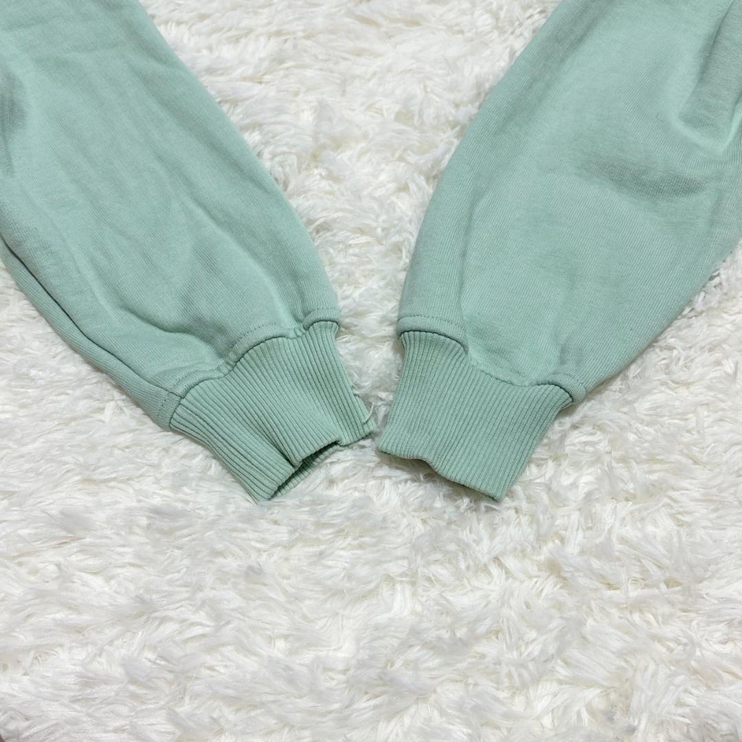 Jimmy CHOO ロゴ フーディ ミントグリーン Mサイズ相当 ジミーチュウ