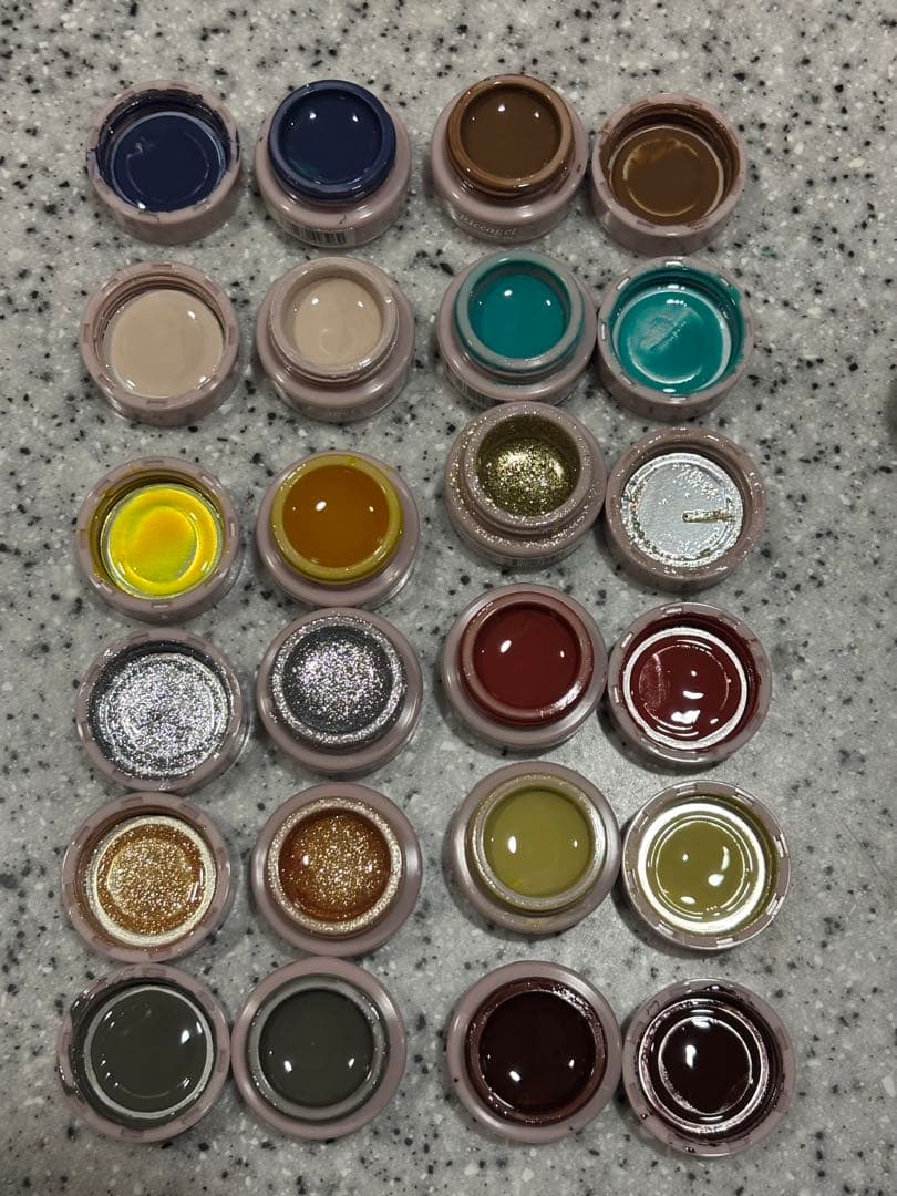 リッカジェル カラージェル　中古のみ　88個　希望者見本付