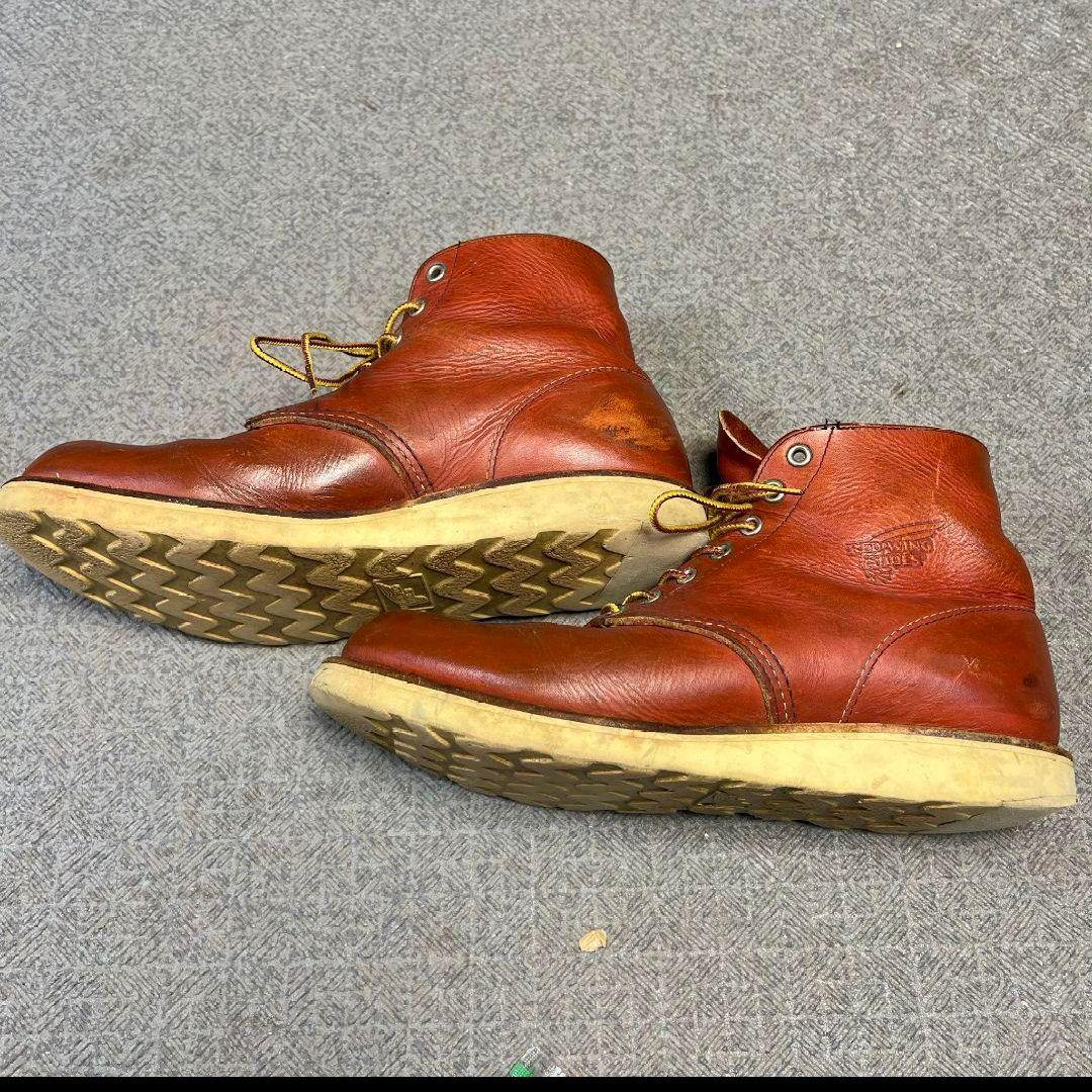 G098 レッドウィング 27cm 8166 赤茶 ブーツ redwing