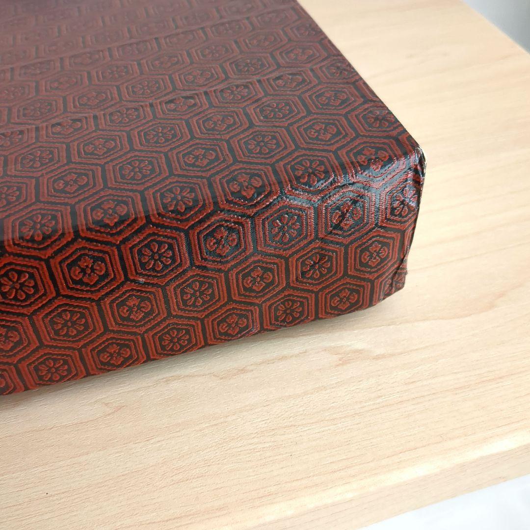 越前漆塗木製広蓋　•　黒無地