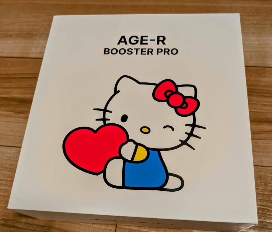 新品・未開封／メディキューブAGE-R BOOSTERPROハローキティデザイン