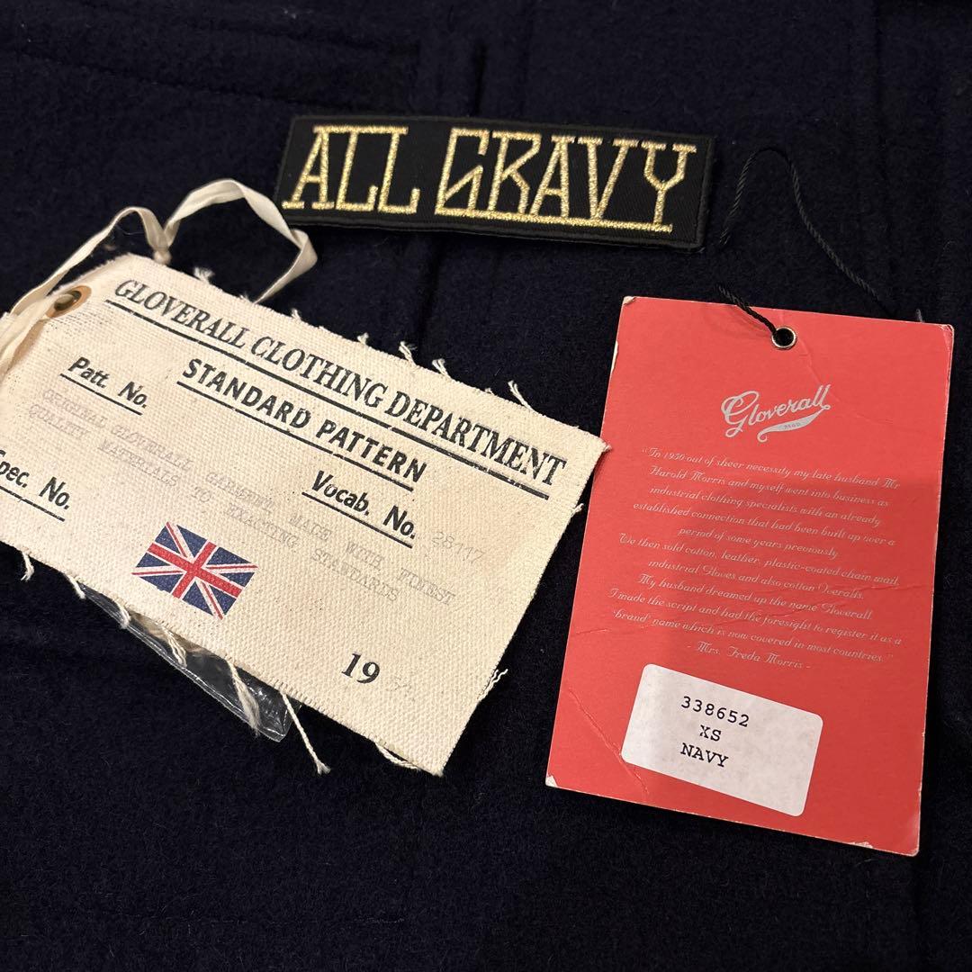 V*星様 おまけ付きコムデギャルソンオム×グローバーオール ダッフルコート　縮絨