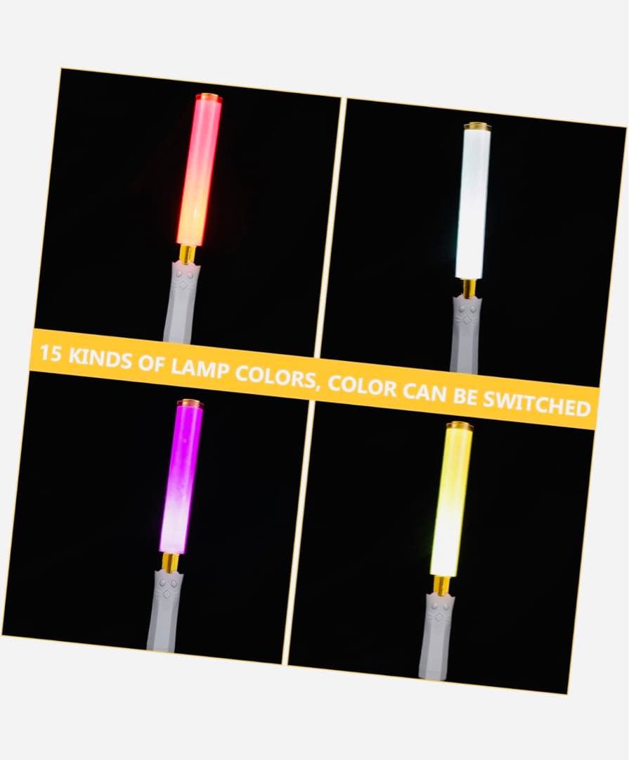 280コンサートペンライト(ホワイトゴールド/2本入り)8本