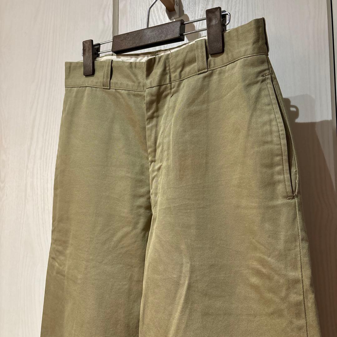 60s 70s チノパン アメリカ軍 usa製 ビンテージ軍チノ 30×29