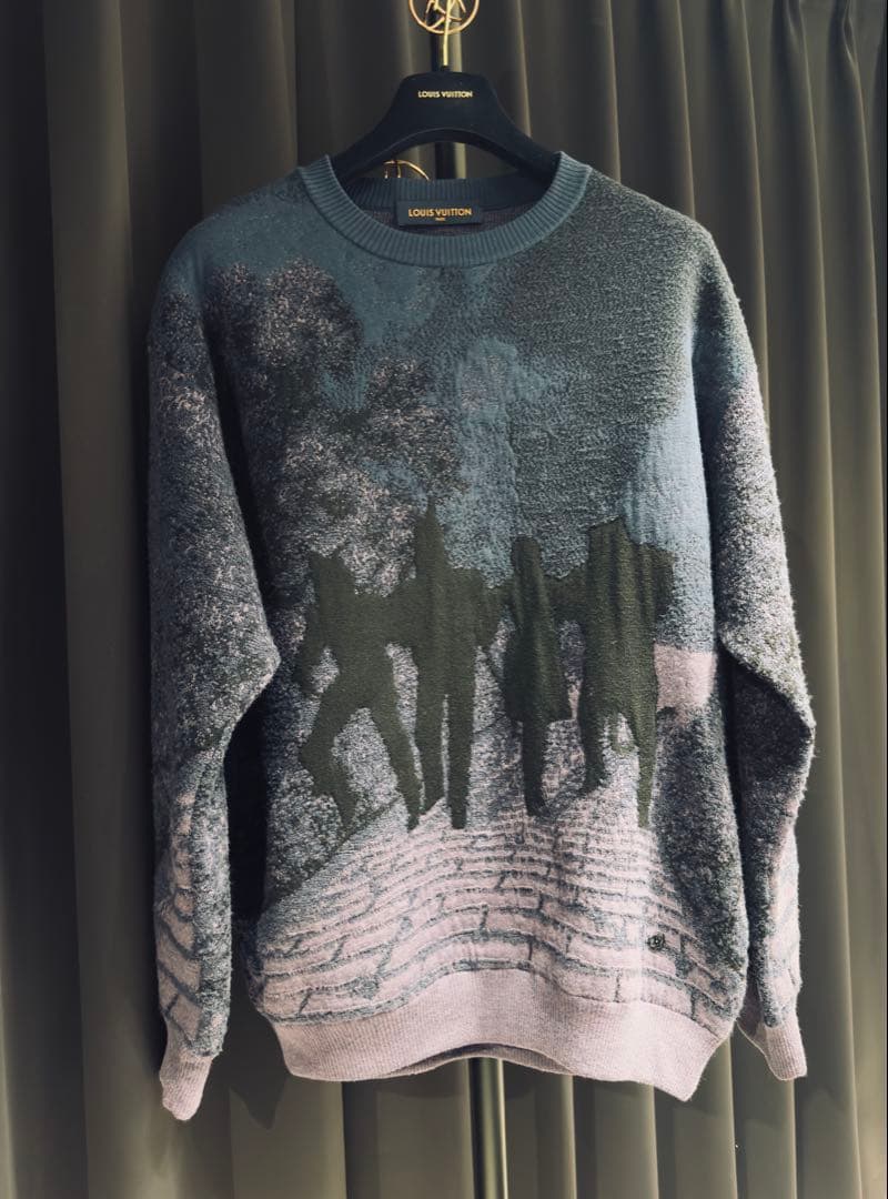 【新品未使用】LOUIS VUITTONルイヴィトンニットセーターオズの魔法使い