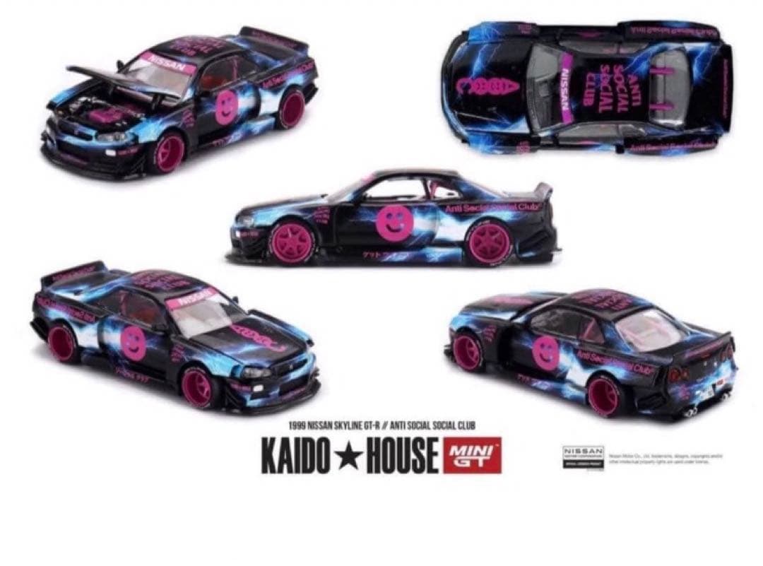 ミニカー KAIDO HOUSE anti Social Club MINIGT