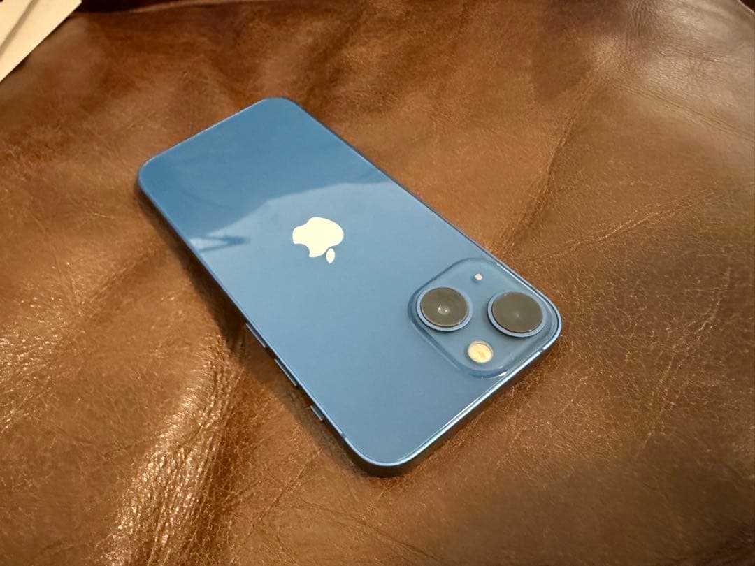 iPhone 13 mini ブルー 256GB 極美品 バッテリー容量100％