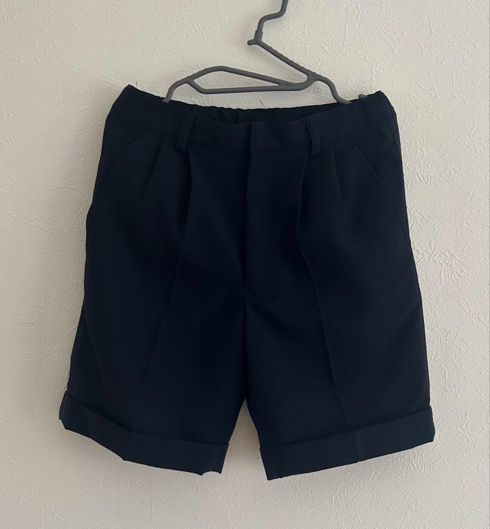 【ファミリア】ネイビー フォーマルスーツ 120cmお受験卒園式入学式冠婚葬祭紺