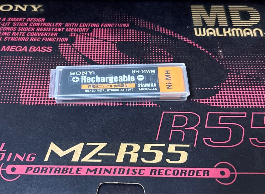 SONY MZ-R55 ポータブルMDレコーダー