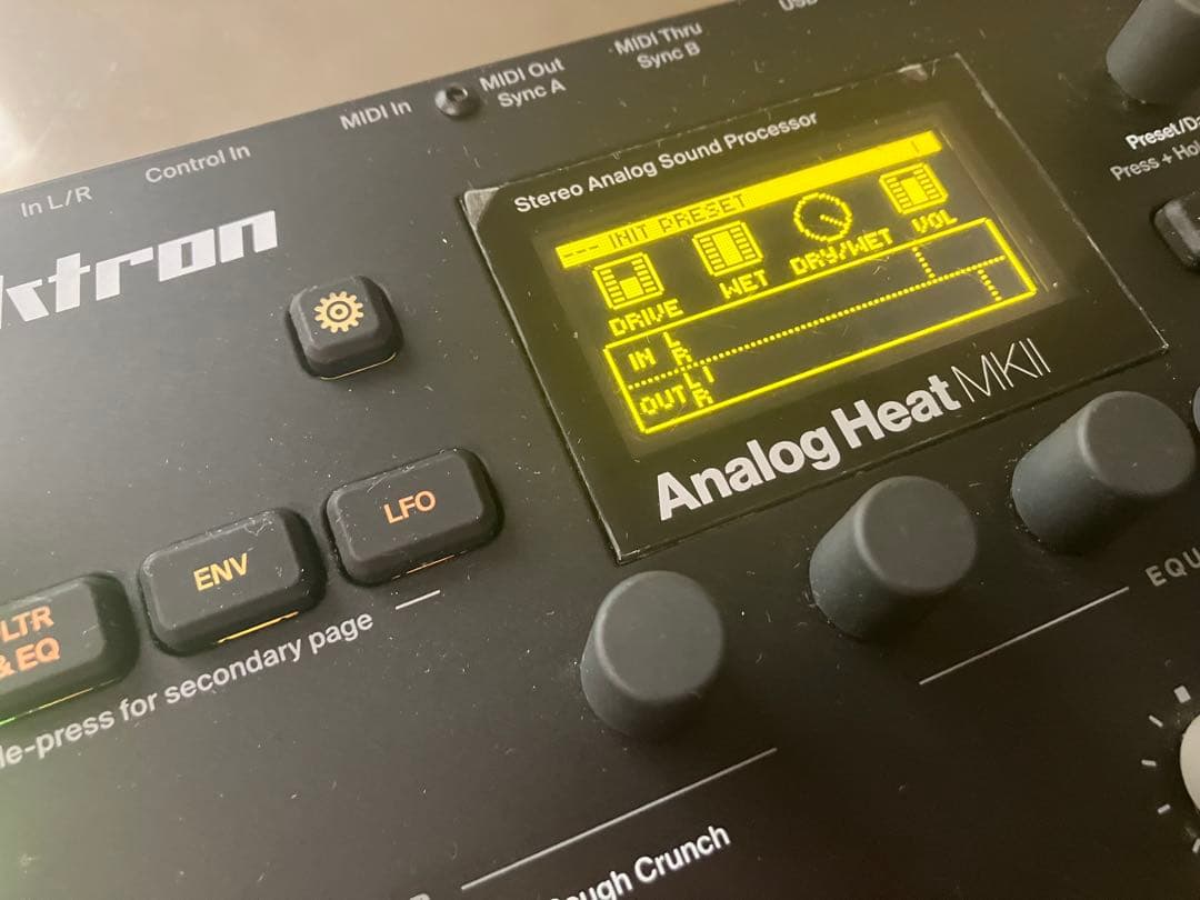 DTM・DAW Elektron Analog Heat MKII