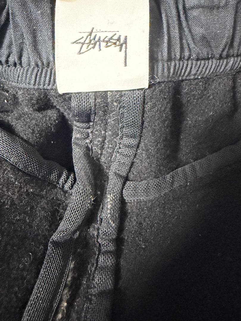 い*ぬ様 Stussy Nike Striped Wool Pants Blac