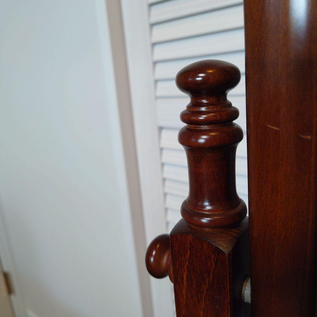 【カリモク姿見】karimoku スタンドミラー 鏡 コロニアルシリーズ