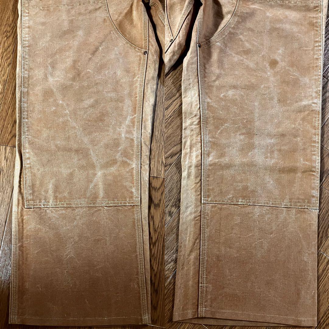 40s-50s カーハート ハートタグ ダブルニー ダックパンツ 38インチ