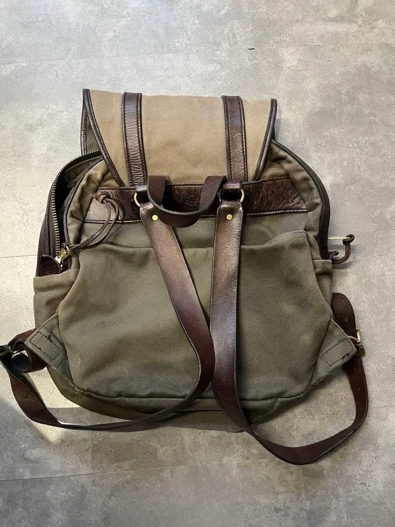 FILSON レザー　キャンバス　バックパック