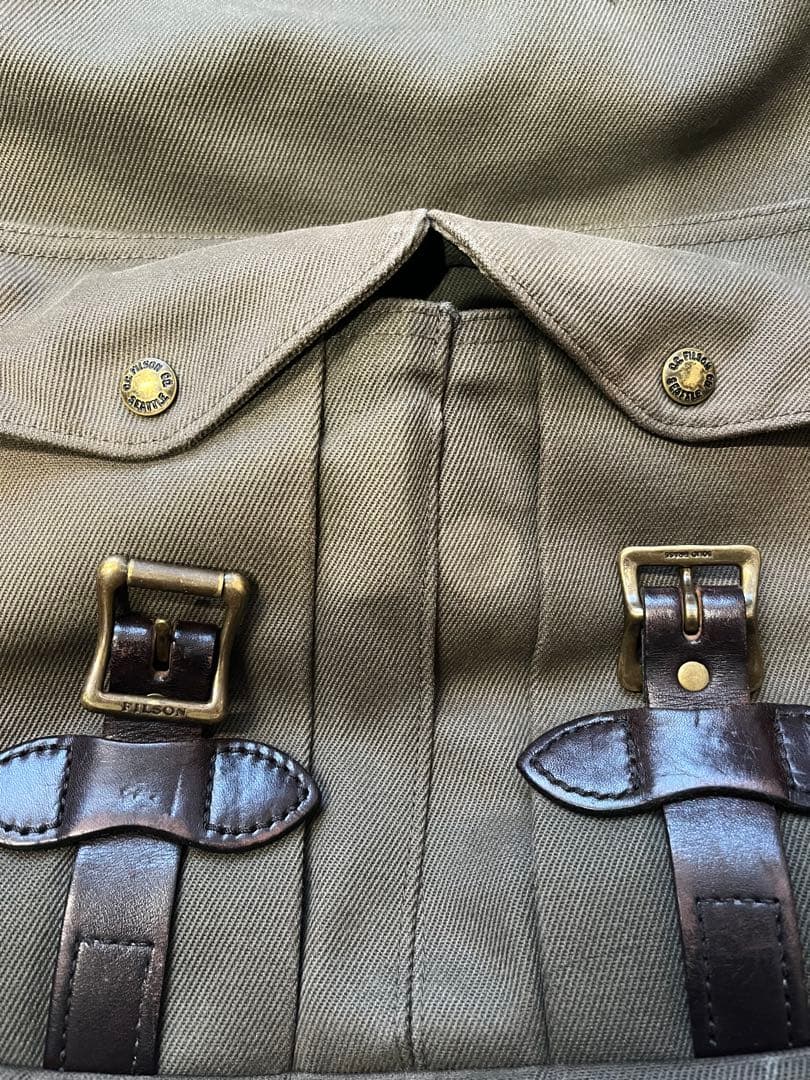 FILSON レザー　キャンバス　バックパック