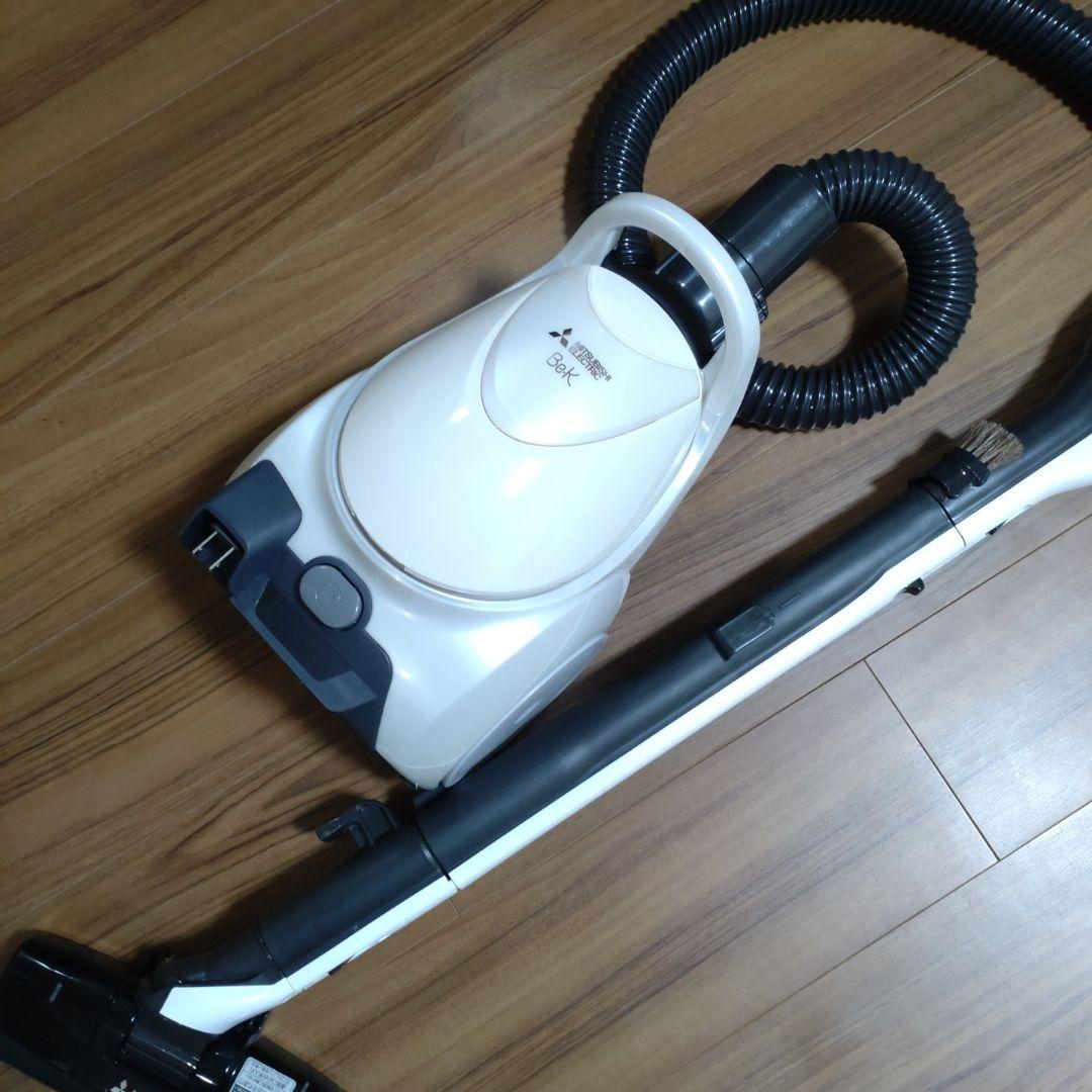 三菱　Be-K TC-FRX1 23年製　紙パック式　純正紙パック付　掃除機