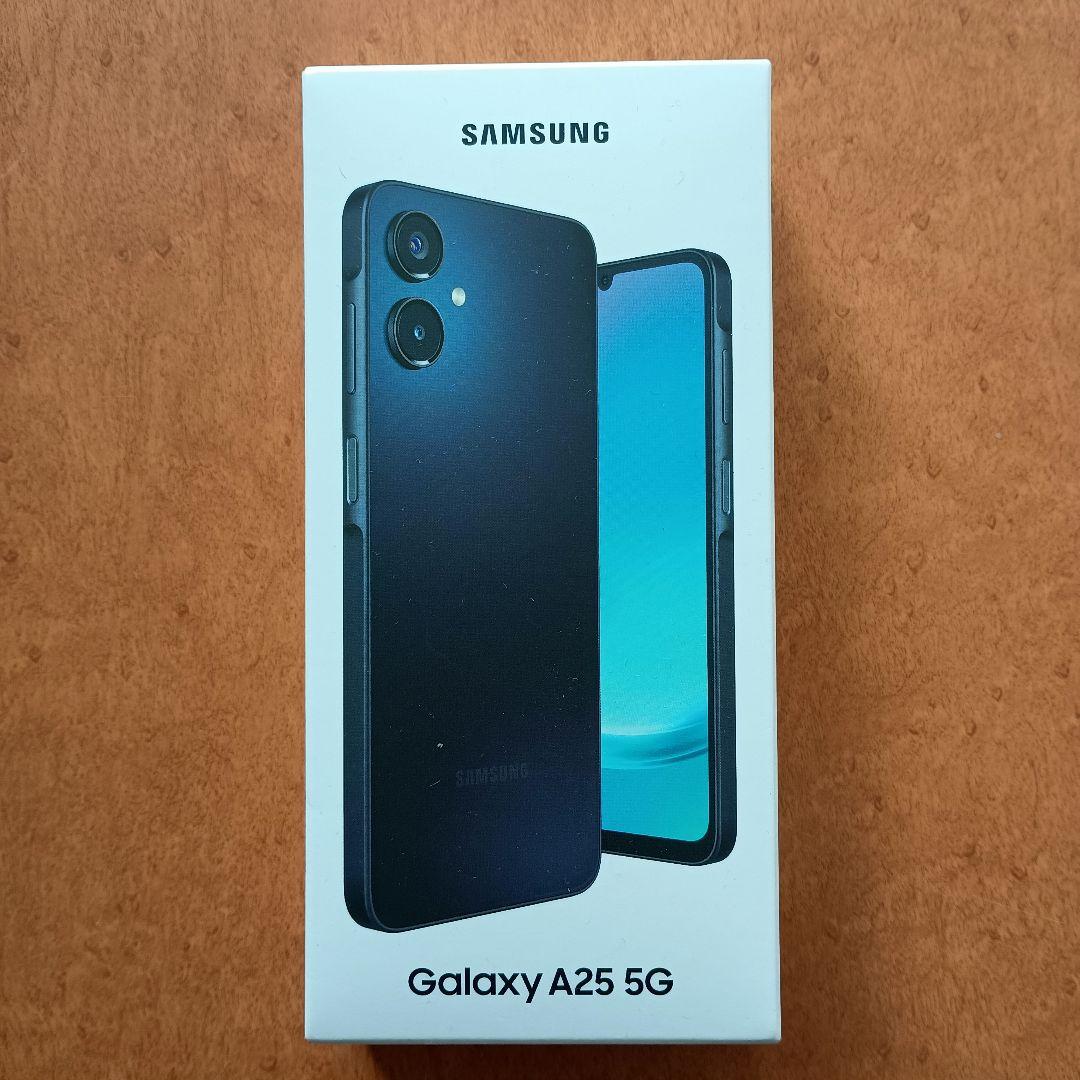 【新品】Samsung Galaxy A25 5G 本体 ブラック