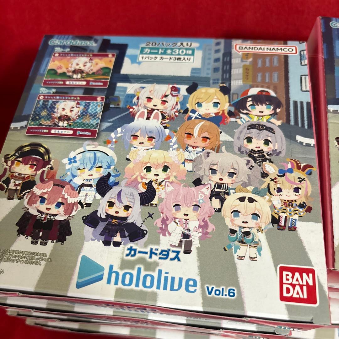【新品未開封】ホロライブ カードダス vol.6 10BOX