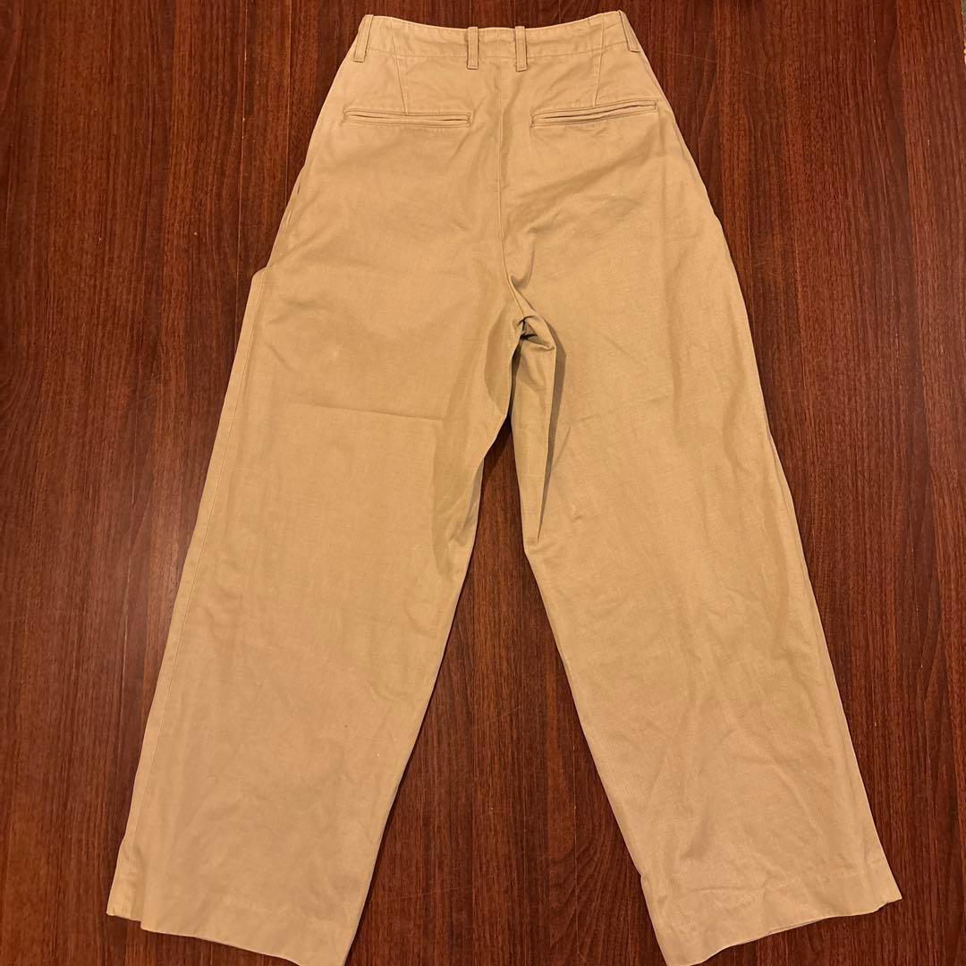AURALEE　オーラリー　CHINO　WIDE　PANTS　チノワイドパンツ