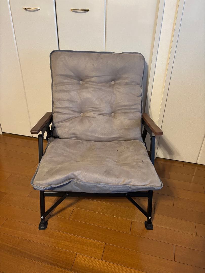 ラーテルワークス　ストレージコンパクトチェア　クッション付き