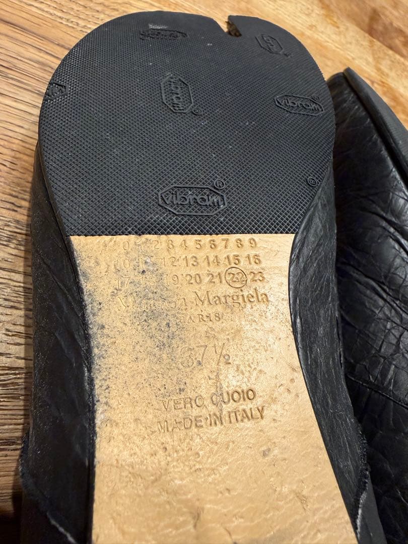 断*す様 メゾンマルジェラ 足袋バレエシューズ　37 1/2