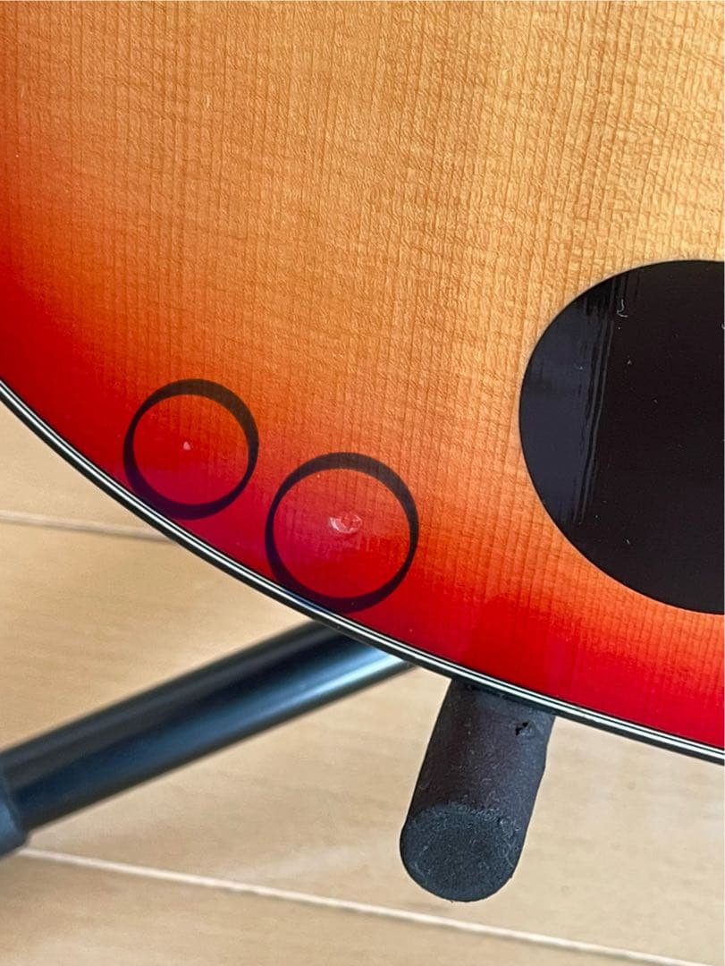 【貴重】フェルナンデス　ディズニーストア限定アコギ　オールドミッキー　スタンド付