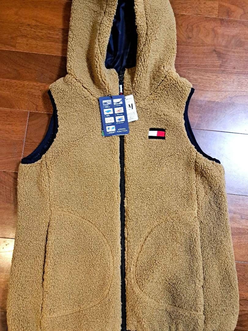   GOLF リバーシブルルボア フリースベスト