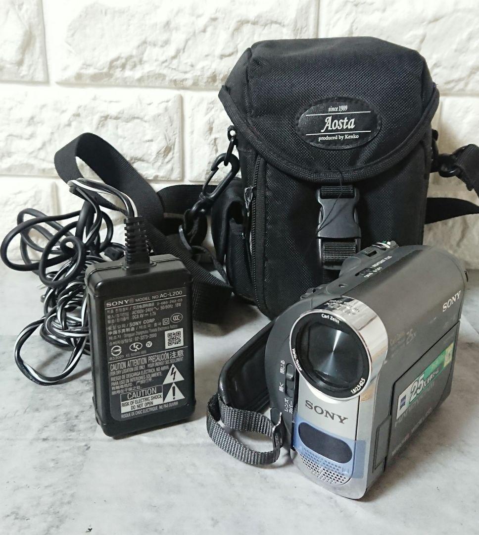 【希少 最安】SONY DCR-HC48 MiniDV ビデオカメラ 動作確認済