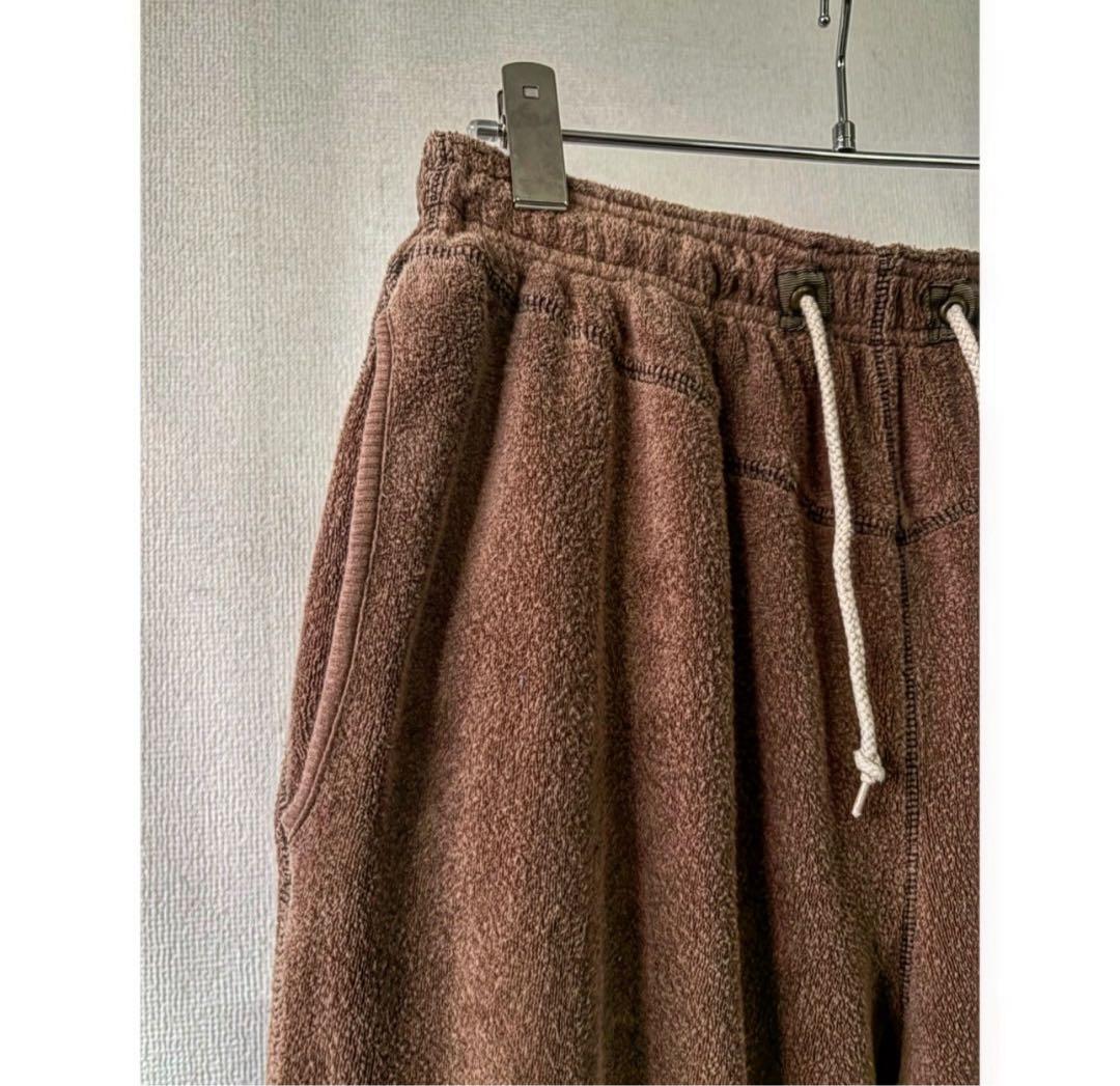 希少 vintage dezert デザート パイル地 タオル地 ワイドパンツ