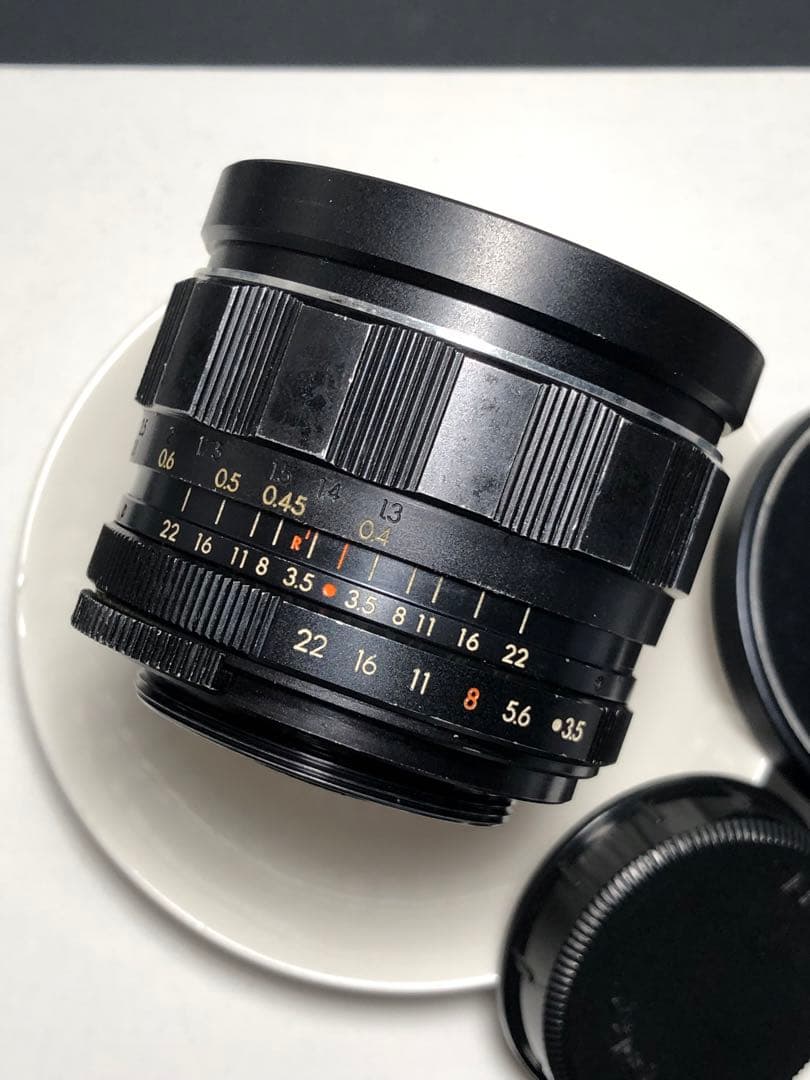 最初期のF22 super takumar 28mm f3.5 m42