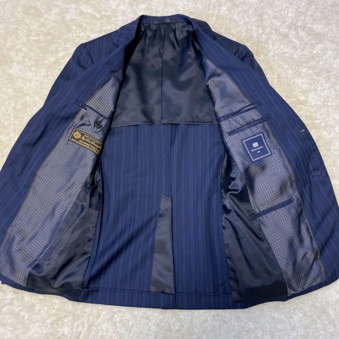 【極美品】ミツミネ スーツ　ロロピアーナ　本切羽　日本製　高級