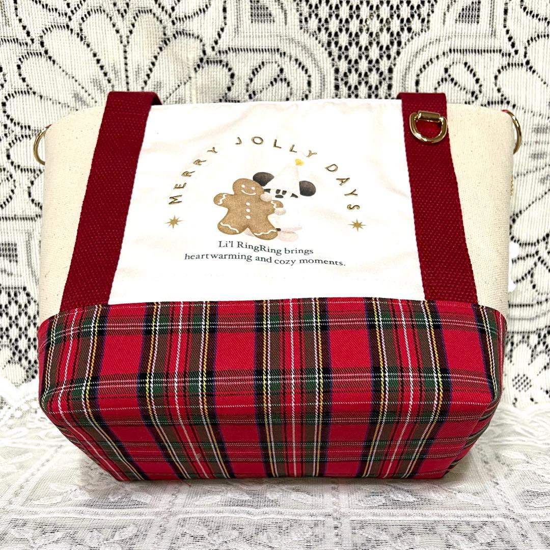 リルリンリン ミニトートバッグ(ショルダー紐付)