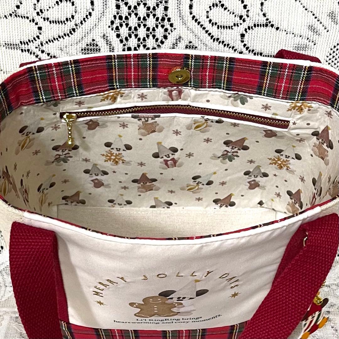 リルリンリン ミニトートバッグ(ショルダー紐付)