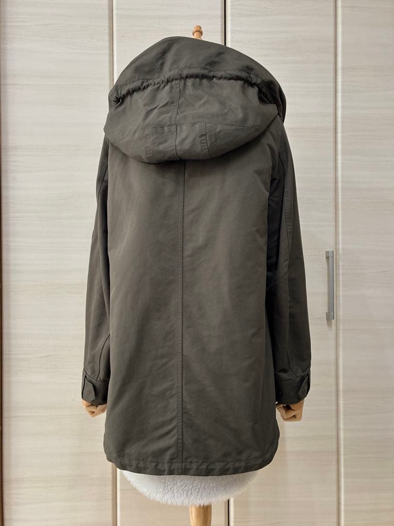 ち*お様 ザリラクス　ボアライナー付きショートモッズコート　マウンテンパーカー