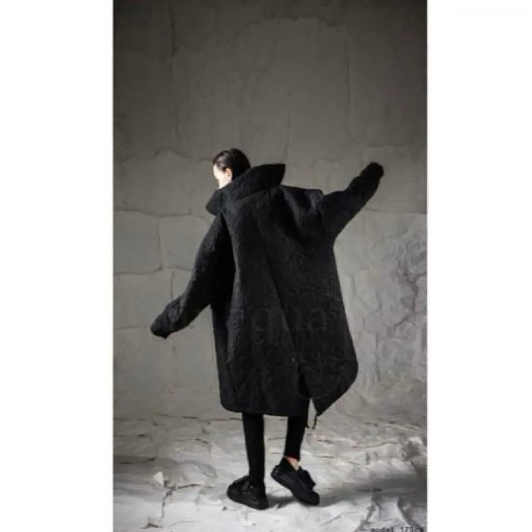 antiqua キルティング モッズコート レディース