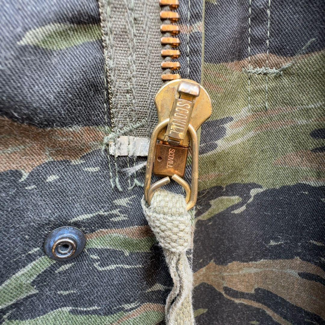 希少　80s 米軍 M-65 タイガーストライプ　ライナー付き　レア