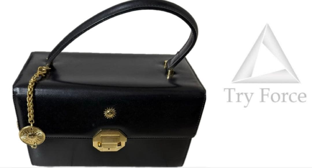 VERSACE ヴェルサーチ サンバースト ハンドバッグ バニティ 太陽