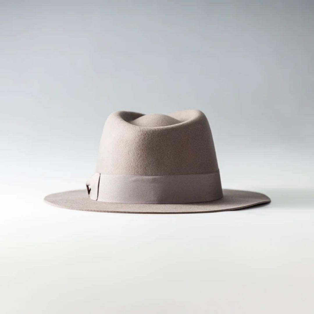 帽子 MIDDLE BRIM FLAT HAT